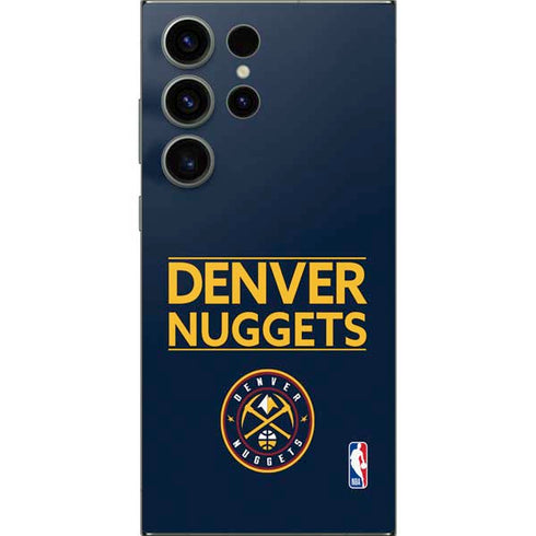 NBA Denver Nuggets Standard - Light Blue Galaxy S25 Ultra Skin